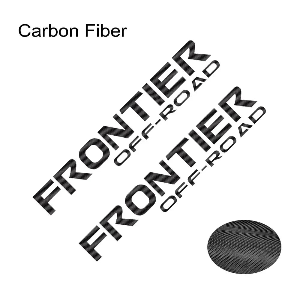 Trunk Bed Side Decal for Nissan Frontier | Custom Vinyl Truck Graphic 2-Pack