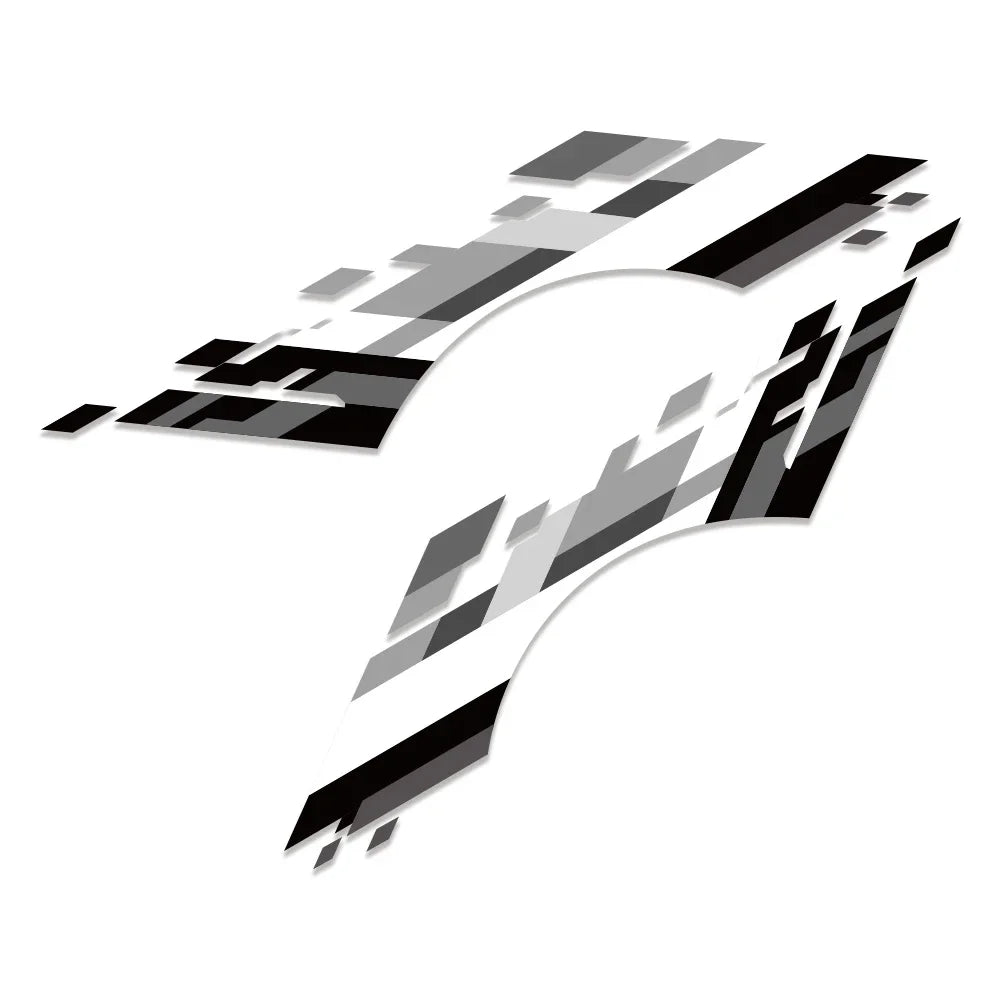 Racing Sport Body Side Vinyl Decal for Ford Bronco SUV | Hardcore Off-Road Graphic Sticker
