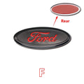 5.8cm Aluminum Steering Wheel Emblem Decal for Ford Focus / F-150 / Mondeo | Metal Badge