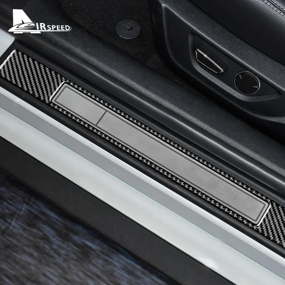 Real Soft Carbon Fiber Interior Trim for Ford Mustang GT (2015-2025) | LHD & RHD