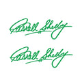 Carroll Shelby Interior & Window Vinyl Decal for Ford Mustang | 2-Piece Sticker