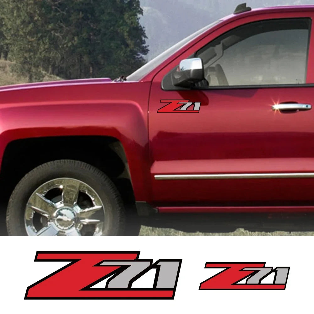 Z71 Tailgate & Body Decal for Chevrolet Silverado / Colorado 1500 / 2500 | Vinyl Decor Sticker
