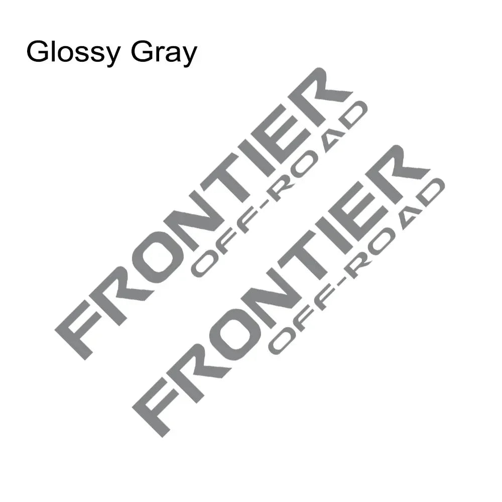 Trunk Bed Side Decal for Nissan Frontier | Custom Vinyl Truck Graphic 2-Pack