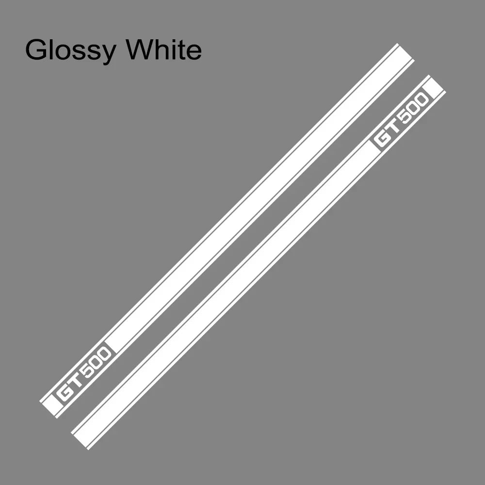Long Door Side Skirt Stripe Decal for Ford Mustang Shelby GT500 | Sport Vinyl Sticker