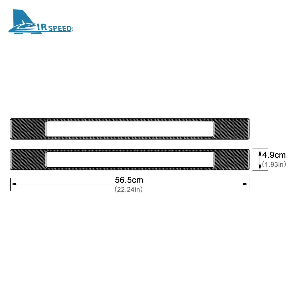 Real Soft Carbon Fiber Interior Trim for Ford Mustang GT (2015-2025) | LHD & RHD