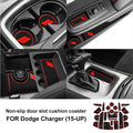 Anti-Slip Cup Holder Mat for Dodge Durango (2014–2020) / Charger (2015–2023) | CCC Waterproof KUNGKIC