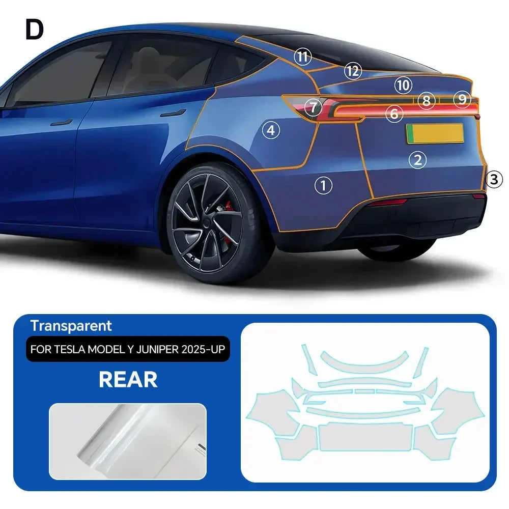 Precut Matte PPF for Tesla Model Y Juniper Performance (2025–2026) | TPU Paint Protection Film