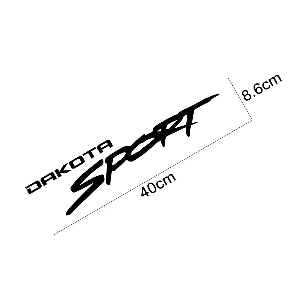 Sport Side Graphic Decal for Dodge Dakota SLT / SXT / 5.9 / R/T | Vinyl Logo Style Truck Sticker