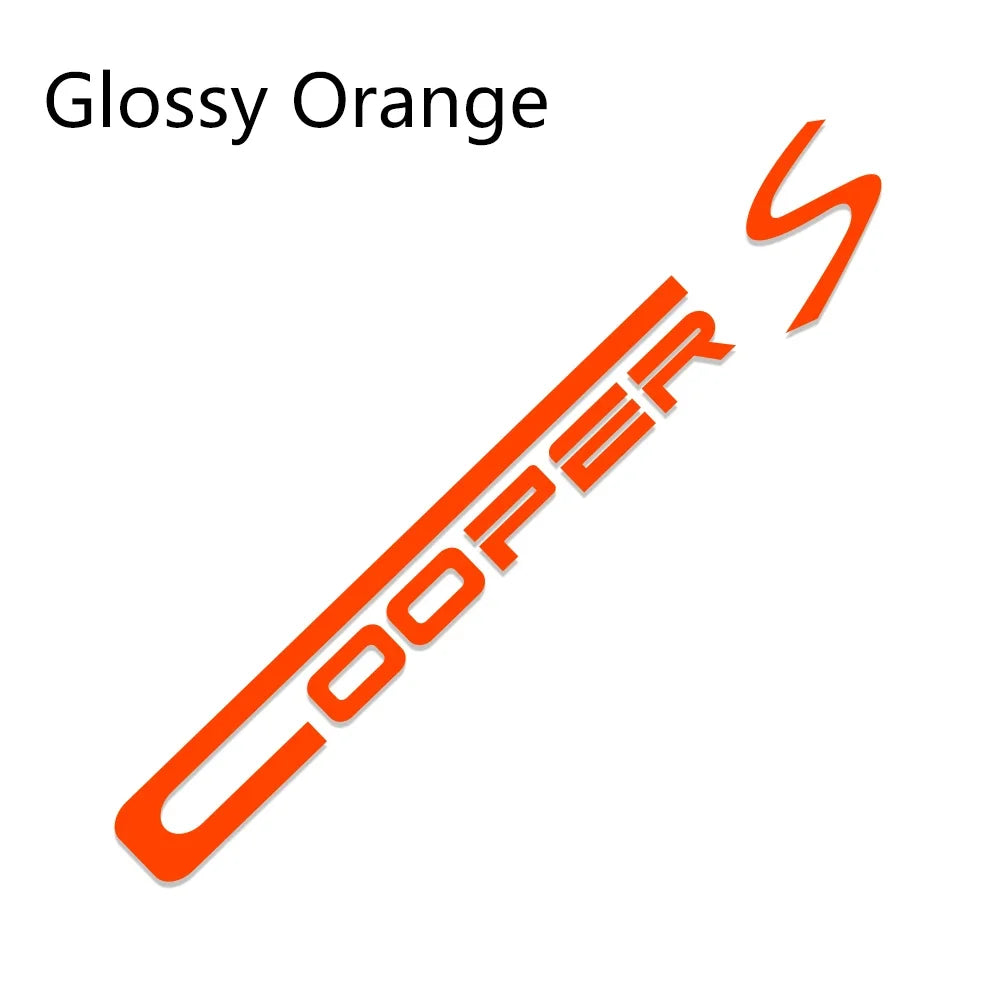Windshield Sticker for Mini Cooper S / JCW (R50, R53, R55, R56, R60, R61, F55, F56, F60) | Vinyl Windscreen Decal