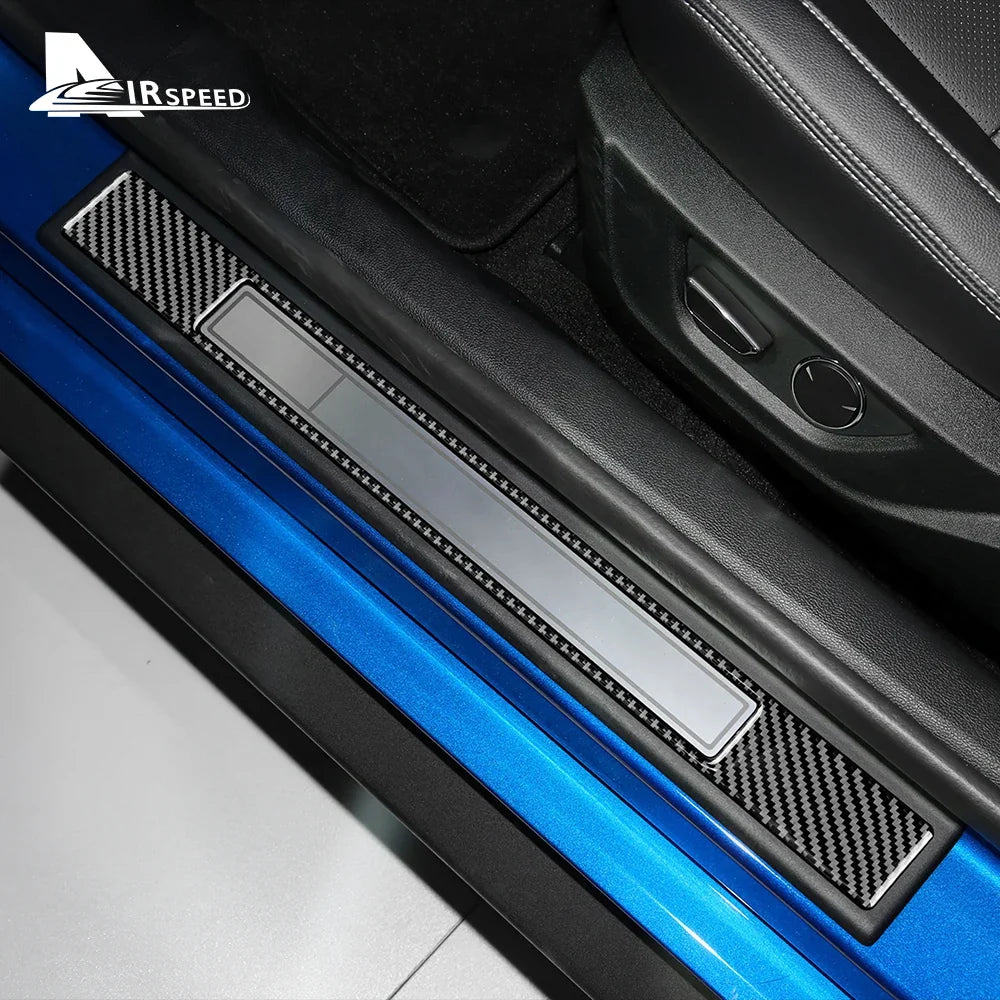 Real Soft Carbon Fiber Interior Trim for Ford Mustang GT (2015-2025) | LHD & RHD