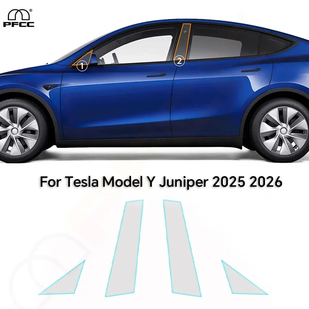 Precut PPF for Tesla Model Y Juniper (2025–2026) | TPU Headlight, Mirror, Pillar & Bumper Protection