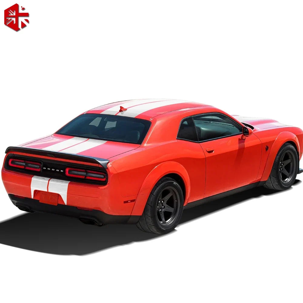 Front-to-Rear Racing Stripe Body Decal Kit | Hood, Roof, Trunk & Bonnet Vinyl Graphics