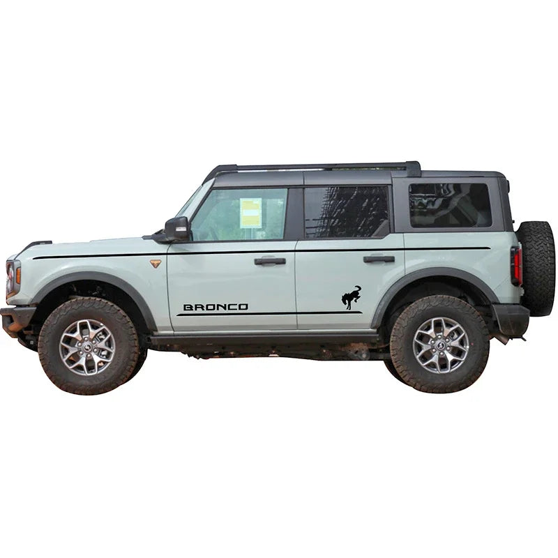 Fashion Sport Custom Appearance Modified Vinyl Decal Kit for Ford Bronco | KK Wrap