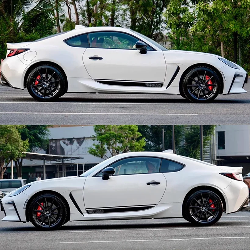 Lower Side Skirt Stripe Decals for Toyota GR86 (2021–2025) | Precut Vinyl Kit