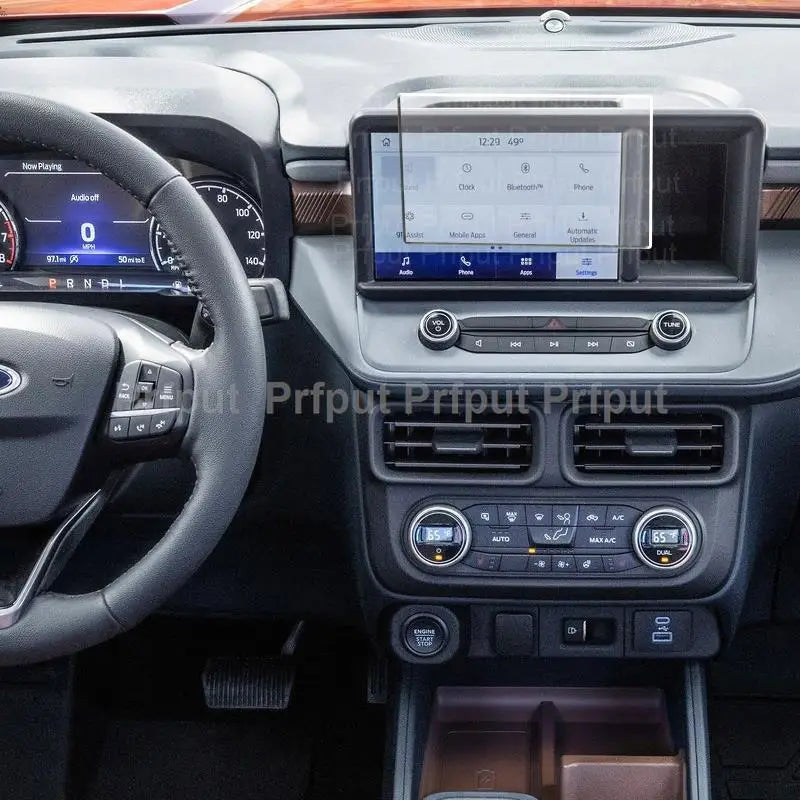Tempered Glass Screen Protector for Ford Maverick XL/XLT/Lariat (2022) | GPS Navigation Display