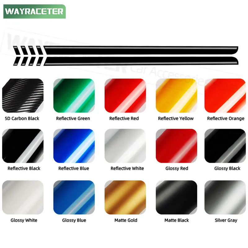 First Edition Door Side Skirt Stripe Decal for Ford Bronco | 2-Piece Vinyl Sticker Kit