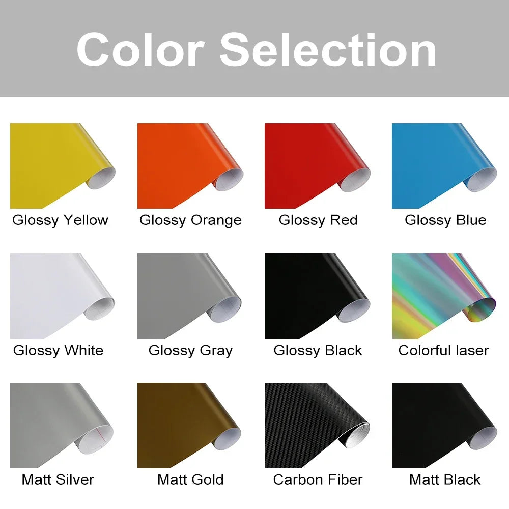 Universal Sport Hood Cover & Side Graphic Vinyl Wrap | Auto Tuning Sticker
