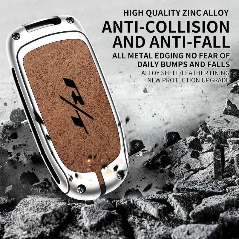 Zinc Alloy Key Case for Dodge Challenger / Charger / Journey / RAM | Remote Control Cover