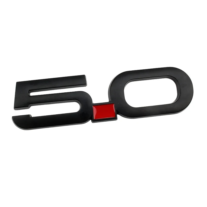 3D Metal 5.0 Logo Emblem for Ford Mustang GT / GT50 (2015-2021) | Badge Sticker