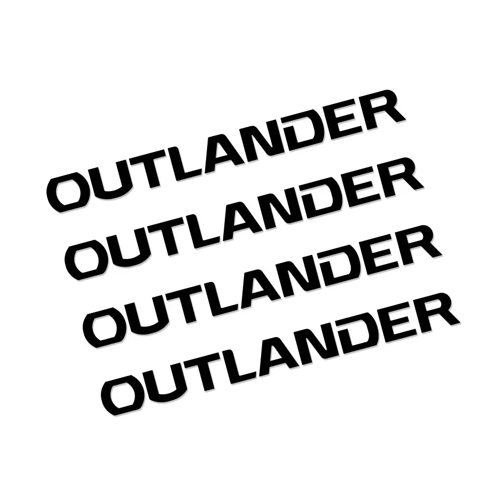 Wheel Rim Vinyl Decal for Mitsubishi Lancer / Outlander / Ralliart / ASX | DIY Rim Sticker Film