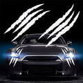 Ghost Claw Hood Vinyl Sticker | Creative Reflective Modification Decal for Cars