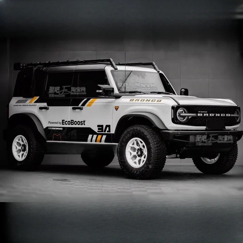 Personalized Full-Body Exterior Vinyl Decal Kit for Ford Bronco | Custom KK Fashion Wrap