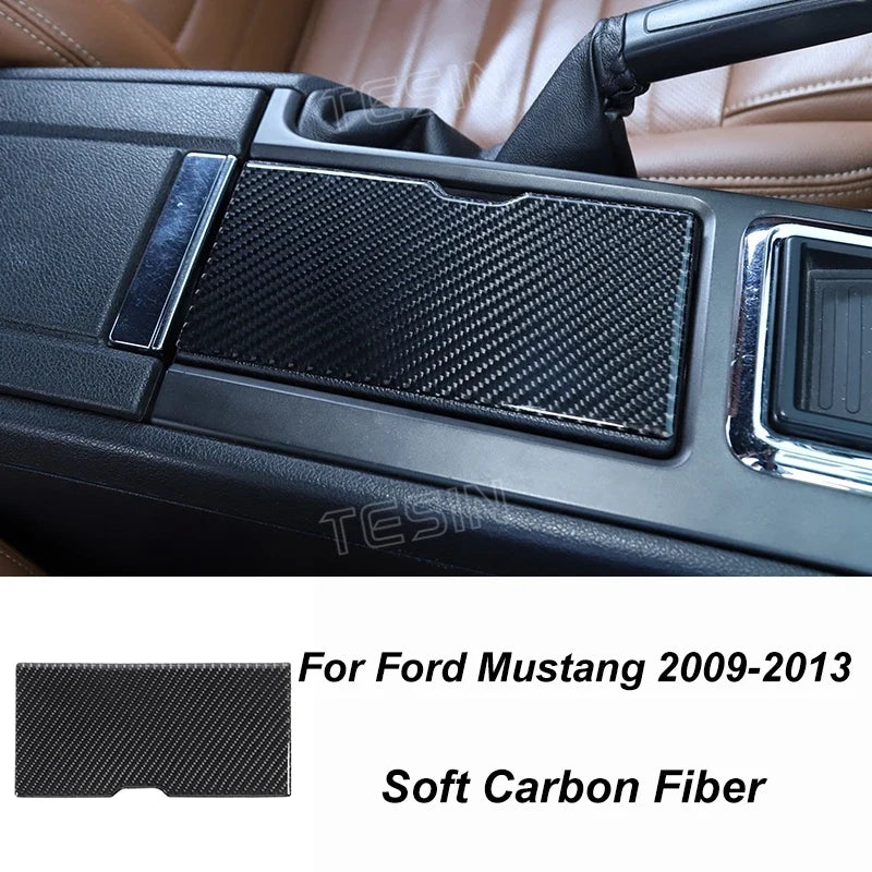 Carbon Fiber Grain Interior & Exterior Decoration Sticker for Ford Mustang (2009-2014) | Kit