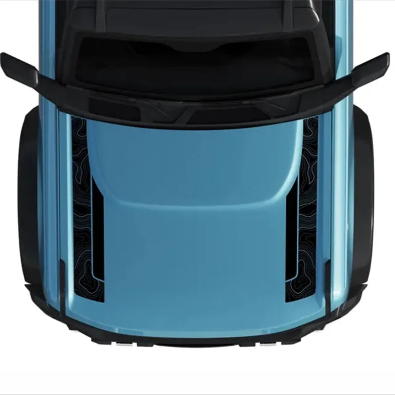 Sporty Fashionable Professional Vinyl Decal Kit for Ford Bronco | Full-Body PVC Appearance Wrap