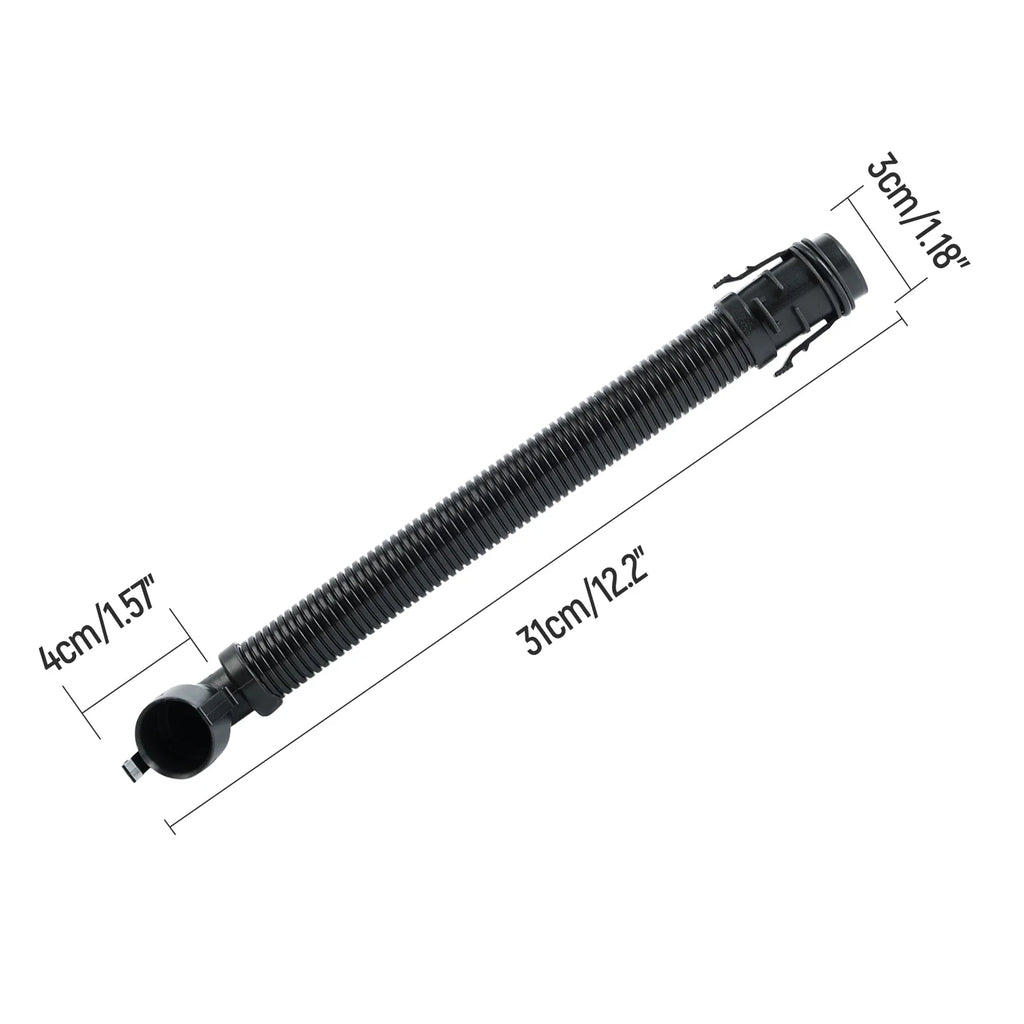 BMW N47N / B47 Diesel Engine Air Intake Breather Pipe Ventilation Hose for F20 / F21 / F22 / F23 / F30 / F31 / F34 / F32 / F33 / F36 / F10 / F11 / G30 / G31 / G11 / G12 / G01 / F25 / G02 / F26 / F15 (Replaces 13717823517)