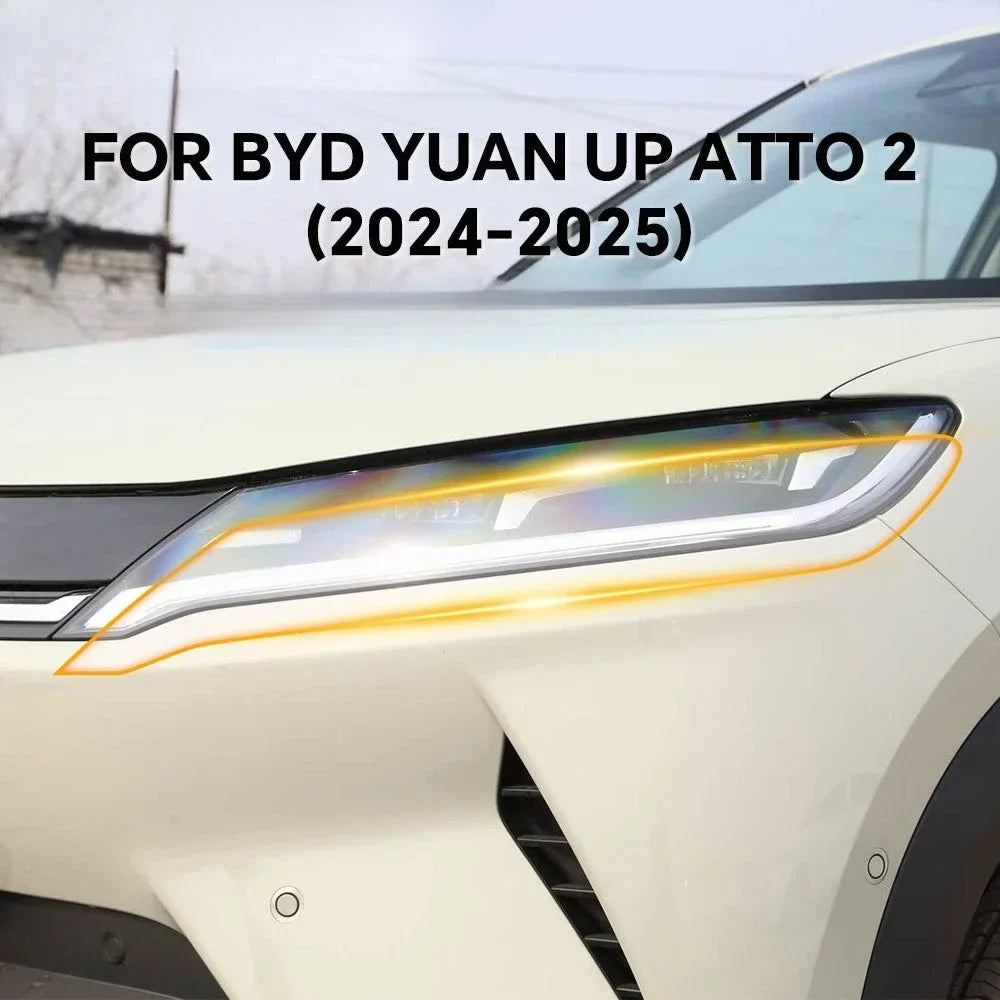 Precut PPF for BYD Yuan UP / Atto 2 (2024–2025) | TPU Headlight, Mirror & Pillar Protection