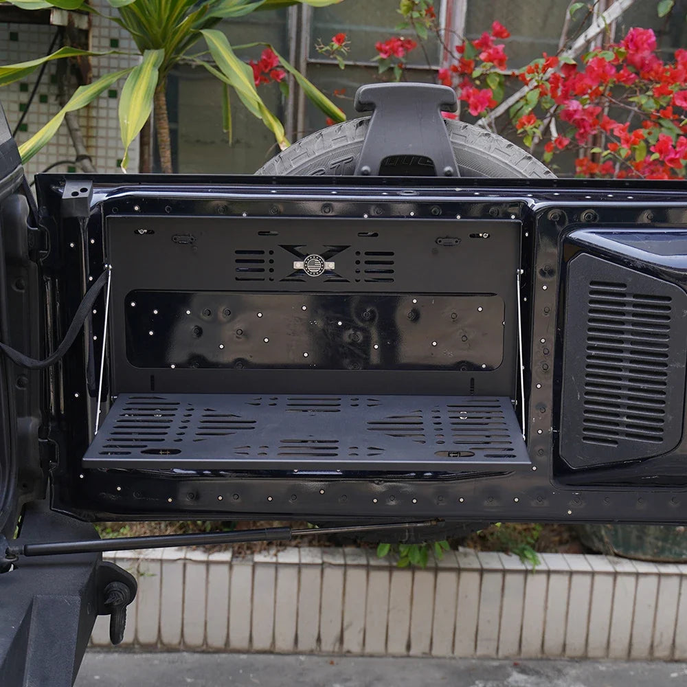 Ford Bronco Tailgate Table – Folding Luggage Shelf & Load Platform (2021–2025, 2 & 4-Door)