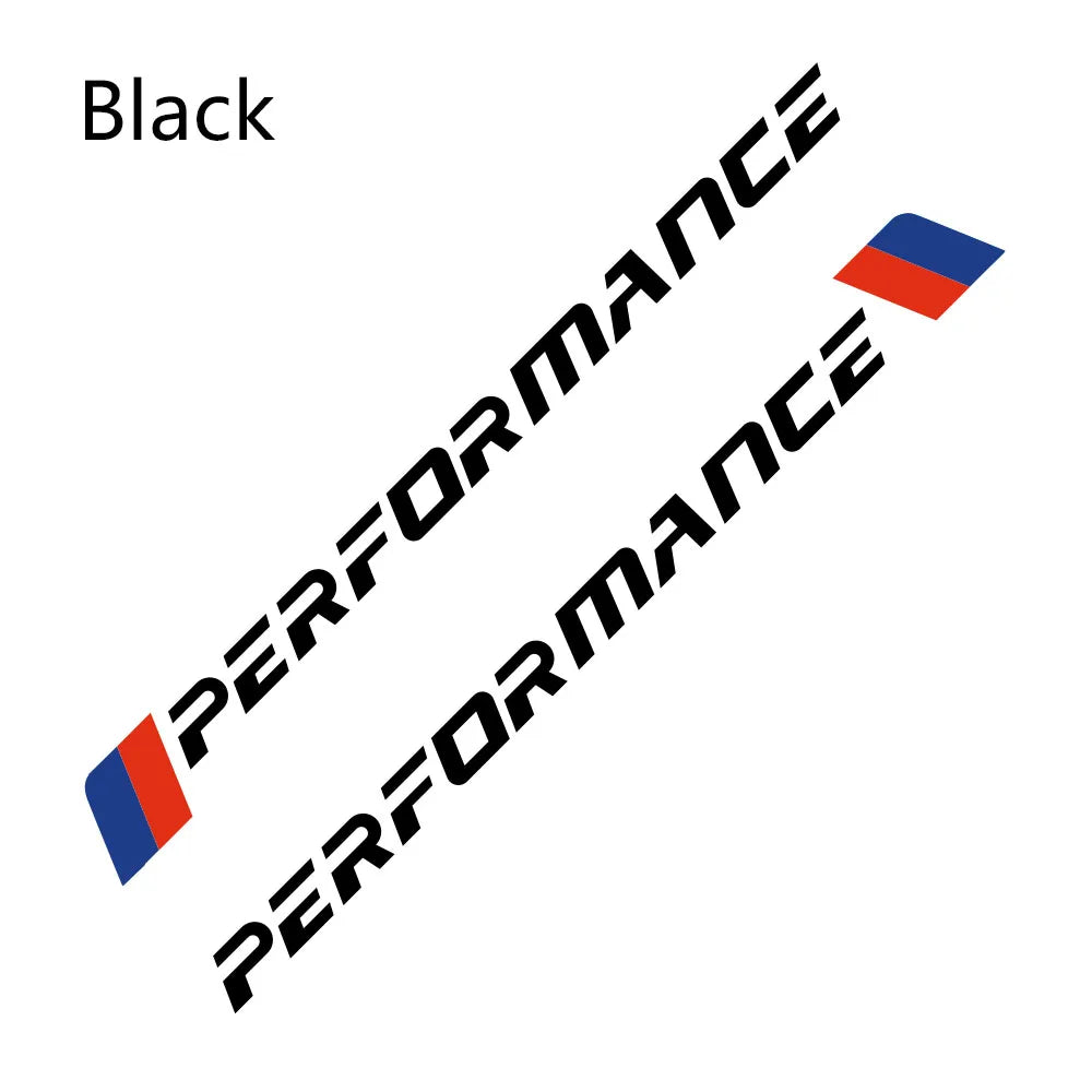Performance Stripe Decal | Door & Front Visor Vinyl Graphic for Cars & Trucks