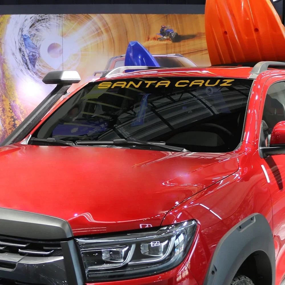Windshield Graphic Decal for Hyundai Santa Cruz SE / SEL / Limited (2022–2023) | DIY Style Vinyl Sticker