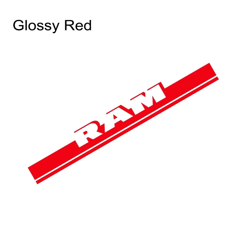 Hood Stripe Kit Decal for Dodge RAM 1500 / 2500 / 3500 Rebel / TRX | Vinyl Truck Sticker