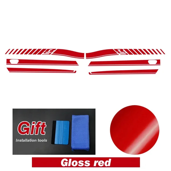 Dodge Challenger Body Side Accent Stripe Decal Kit – Door & Waist Line Graphic | 2008–2023 RS | 8 Premium Finishes
