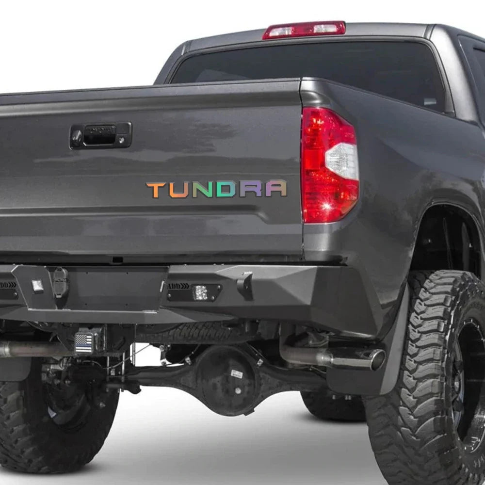 Tailgate Insert & Indent Letter Decal for Toyota Tundra (2014–2019) | Vinyl Pickup Sticker