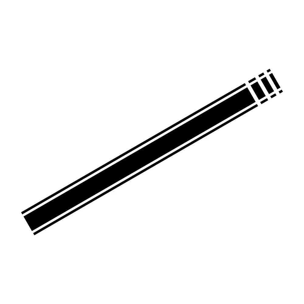 Hood Stripe Decal for Nissan Frontier NP300 / D40 / D22 | Vinyl Truck Style Sticker