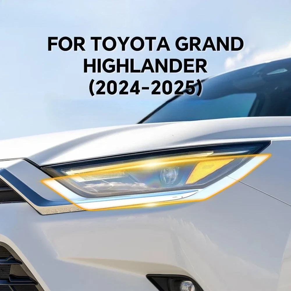 Precut PPF for Toyota Grand Highlander (2024–2025) | TPU Headlight, Mirror, Pillar & Door Handle