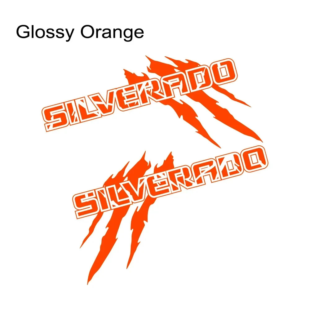Claw Style Bed Side Decal for Chevrolet Silverado 1500 / 2500 / Z71 / S10 | Pickup Vinyl Graphic
