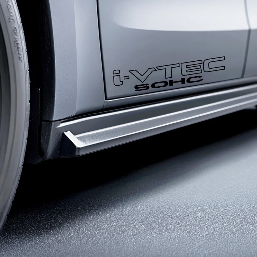 I-VTEC SOHC Sport Racing Vinyl Decal – 2-Pack Side Door Sticker | 9 Inches | 13 Colors