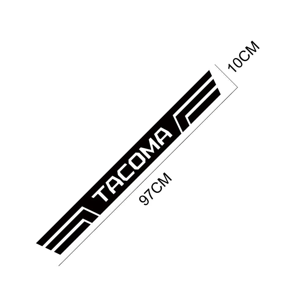 Front Windshield Graphic Decal for Toyota Tacoma | Custom Logo Vinyl Truck Sticker