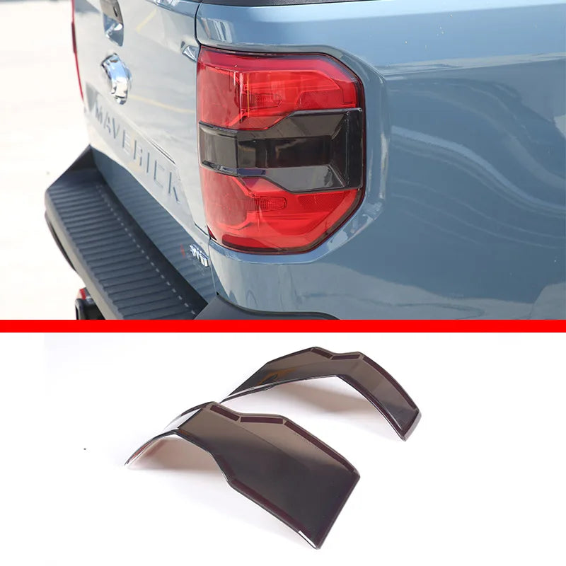 Black Tail Light Cover Brake Light Wide Indicator Trim for Ford Maverick (2022–2025) | owntycar ISO9001