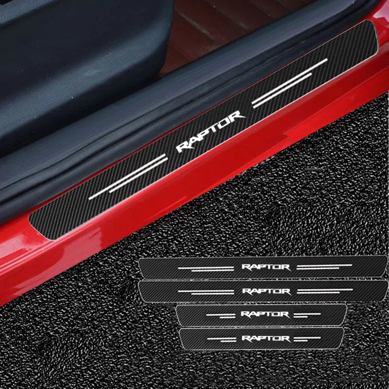 Carbon Fiber Door & Trunk Protective Strip for Ford Raptor / F-250 / Super Duty | Vinyl