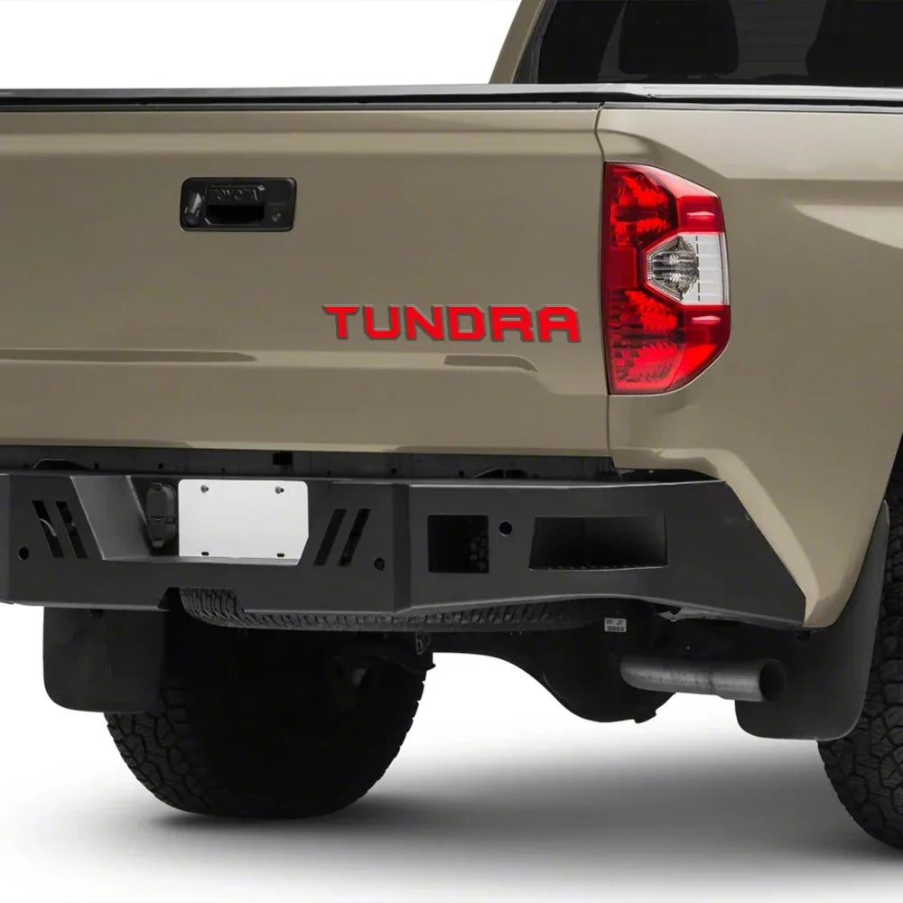 Tailgate Insert & Indent Letter Decal for Toyota Tundra (2014–2019) | Vinyl Pickup Sticker