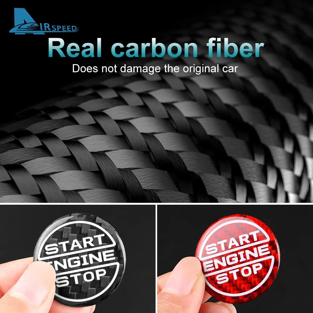 Real Hard Carbon Fiber Interior Trim for Ford Mustang GT (2024-2025) | LHD & RHD
