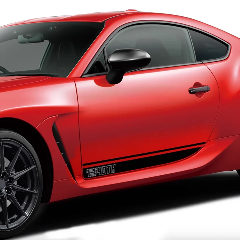 Lower Side Skirt Stripe Decals for Toyota GR86 (2021–2025) | Precut Vinyl Kit