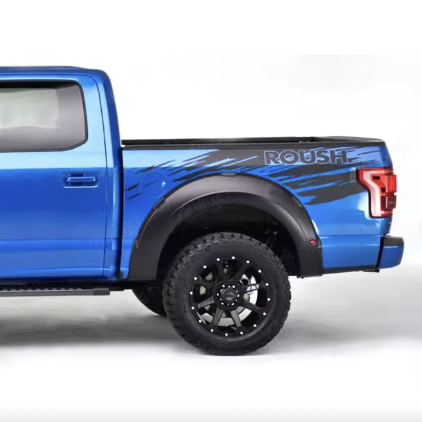 Matte Black Body & Trunk Stripe Decal for Ford F-150 Raptor (2015–2019) | Sport Vinyl Graphics
