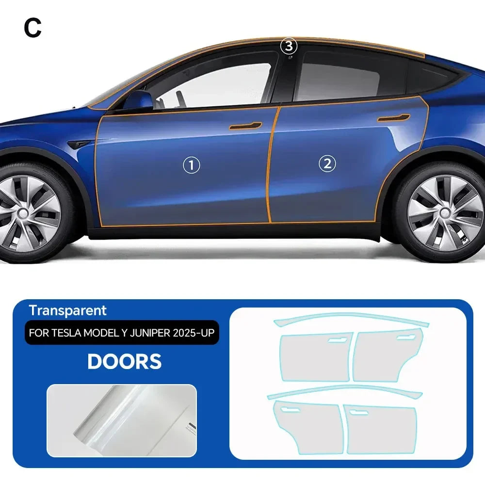 Precut Matte PPF for Tesla Model Y Juniper Performance (2025–2026) | TPU Paint Protection Film