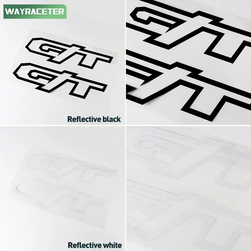 GT Rear Trunk Side Body Graphic Decal for Dodge RAM 1500 (2021–2024) | 2-Piece Vinyl Sticker