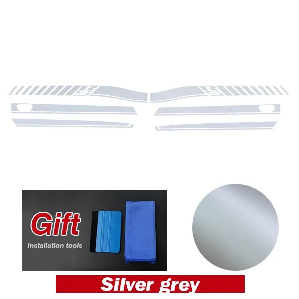 Dodge Challenger Body Side Accent Stripe Decal Kit – Door & Waist Line Graphic | 2008–2023 RS | 8 Premium Finishes